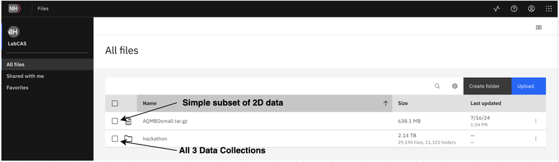 HackathonDataCollections