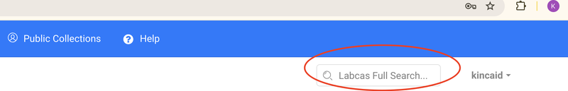 LabCAS Search